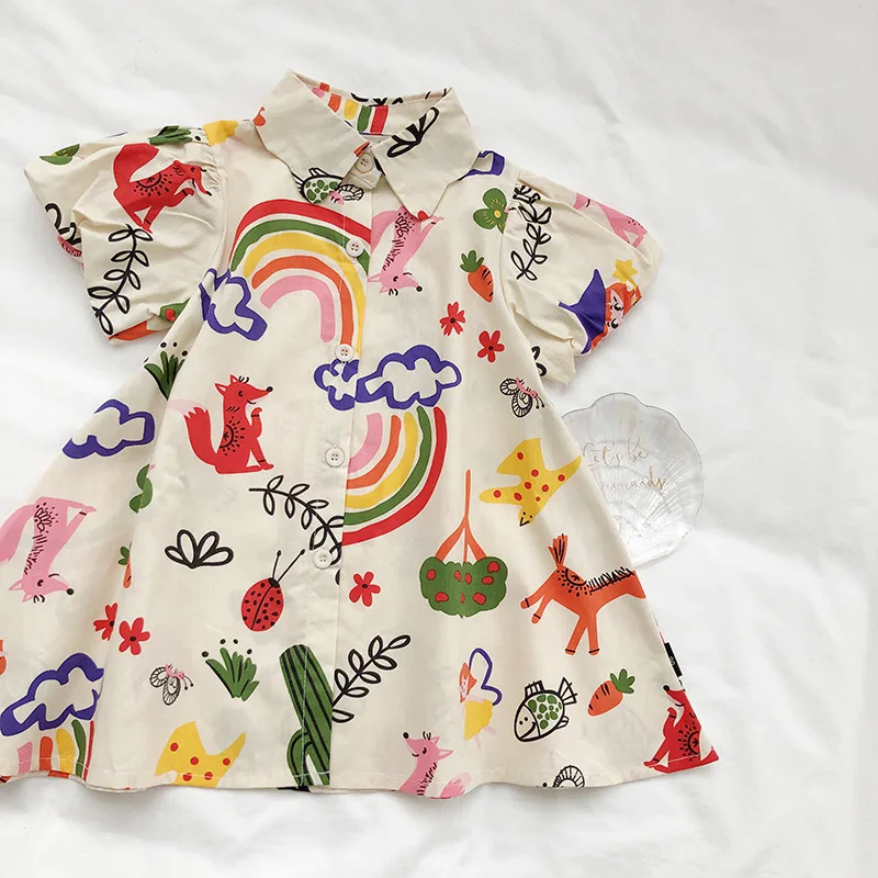 Baby Clothing Line - 2-8T Peuter Kind Baby Meisje Jurk