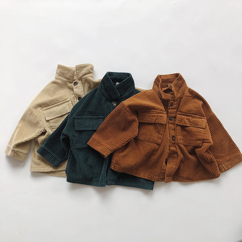 Baby Clothing In Japan - Herfst Winter Baby Jongens Meisjes Corduroy