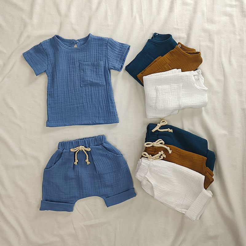 Baby Clothing Organic - Biologisch Katoenen Baby Kleding Set Zomer
