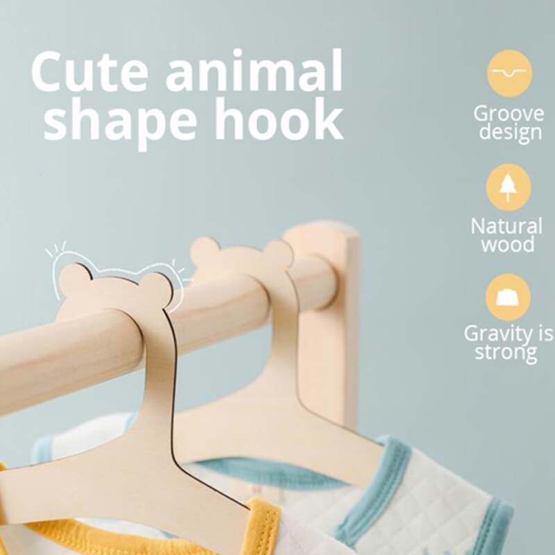 Baby Clothing Hanging Rack - 10 stuks Baby Creative Hanger Rack