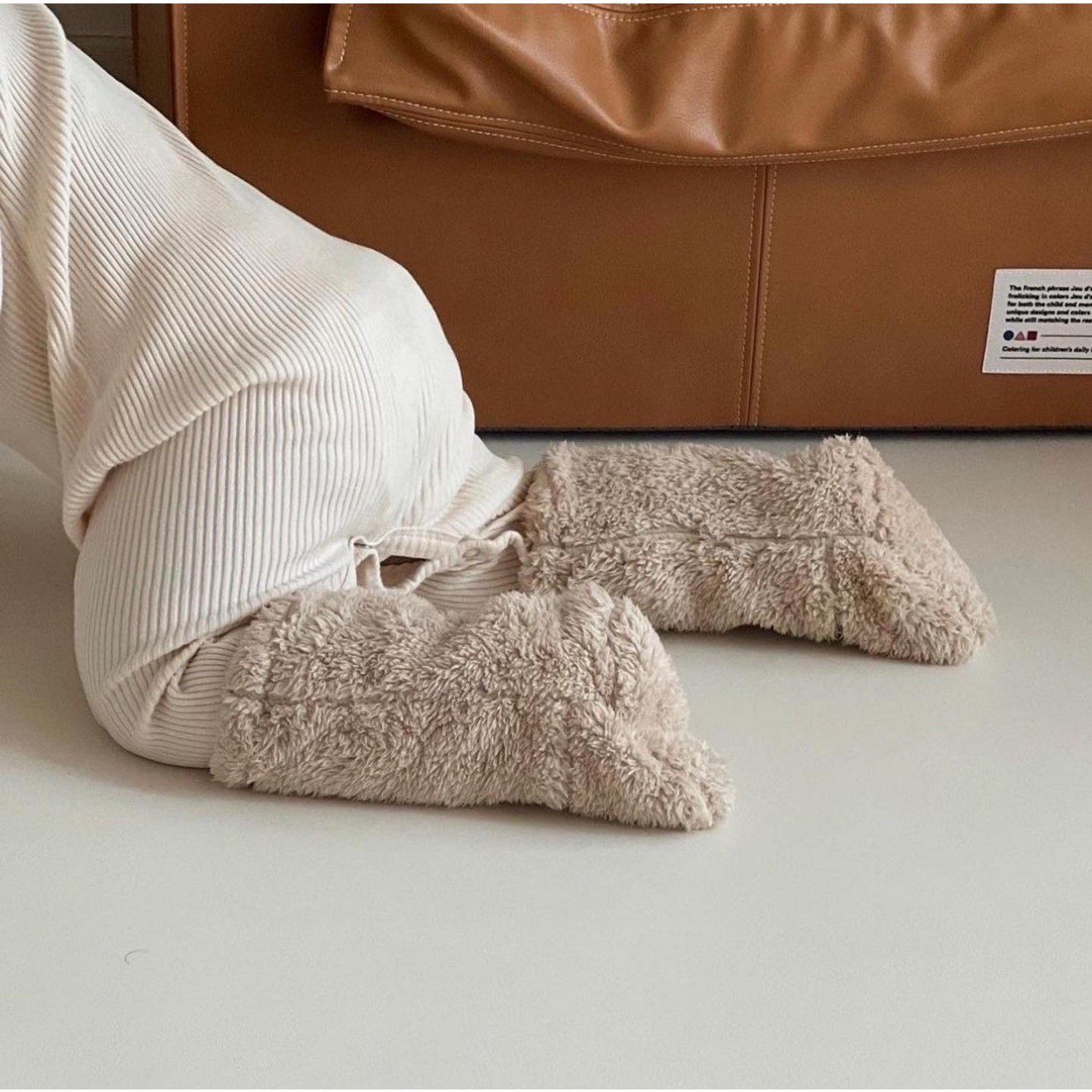 Baby Clothing Winter - Warme winterbabysokjes Coral Fleece sokken voor