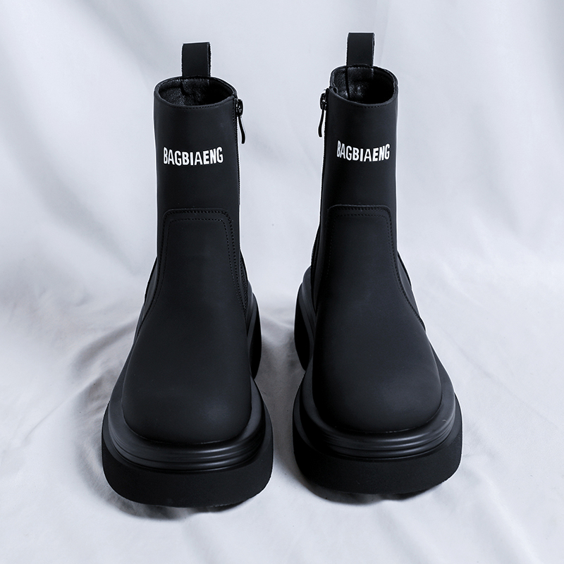 Soft Sole Booties - Dikke zool heren Chelsea boots antislip