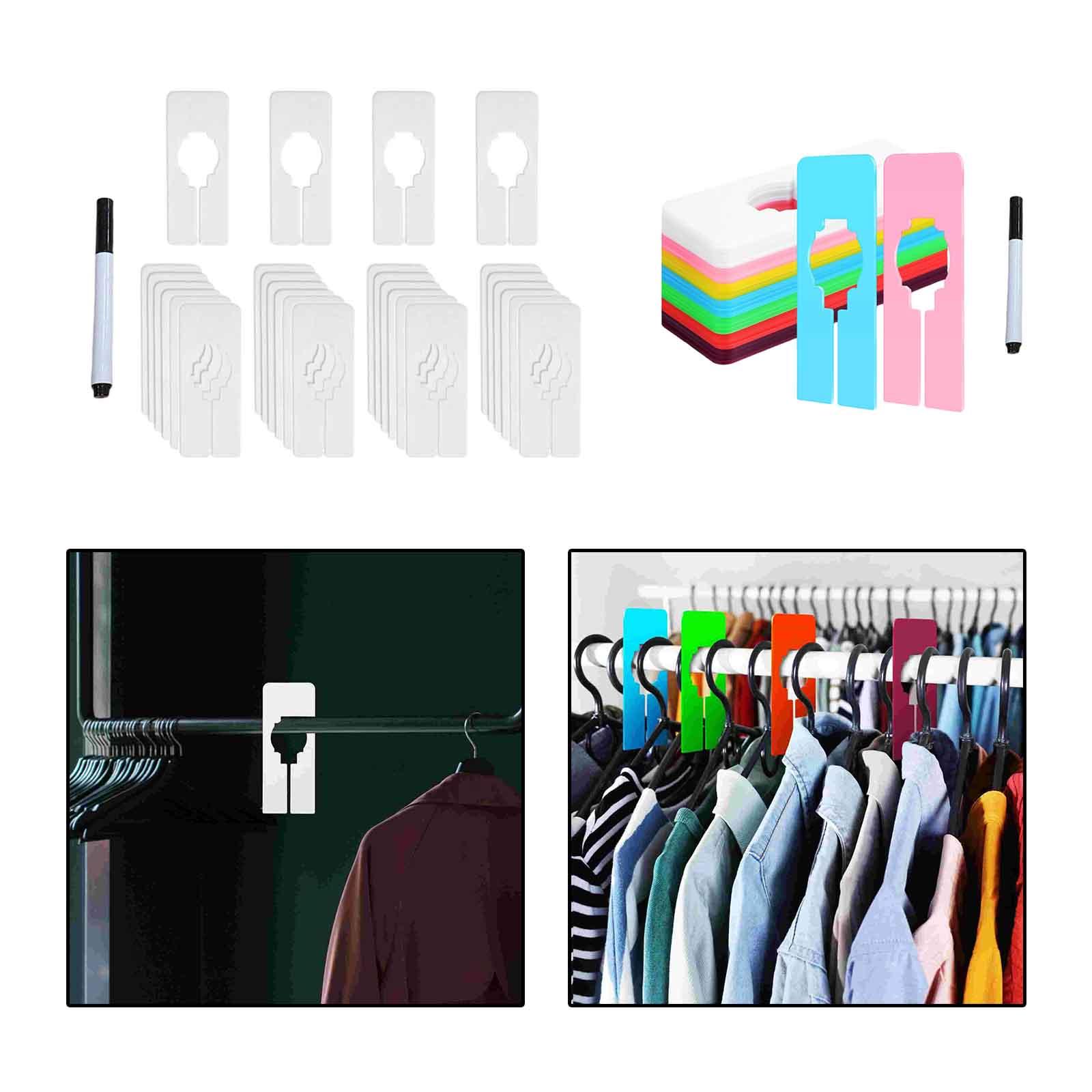 Baby Clothing Hanging Rack - 28x Kledingmaat Kastverdelers Hangers Laden Thuis