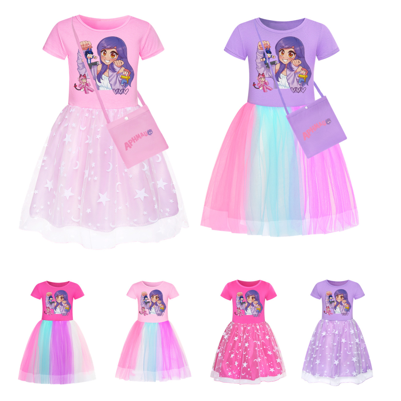 Baby Clothing Line - Aphmau Jurk Kinderen Leuke Kleding met