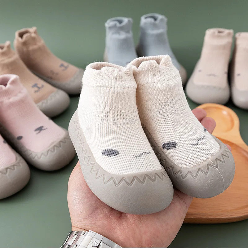 Soft Sole Booties - Baby Schoenen Kinderen Zachte Rubberen Zool