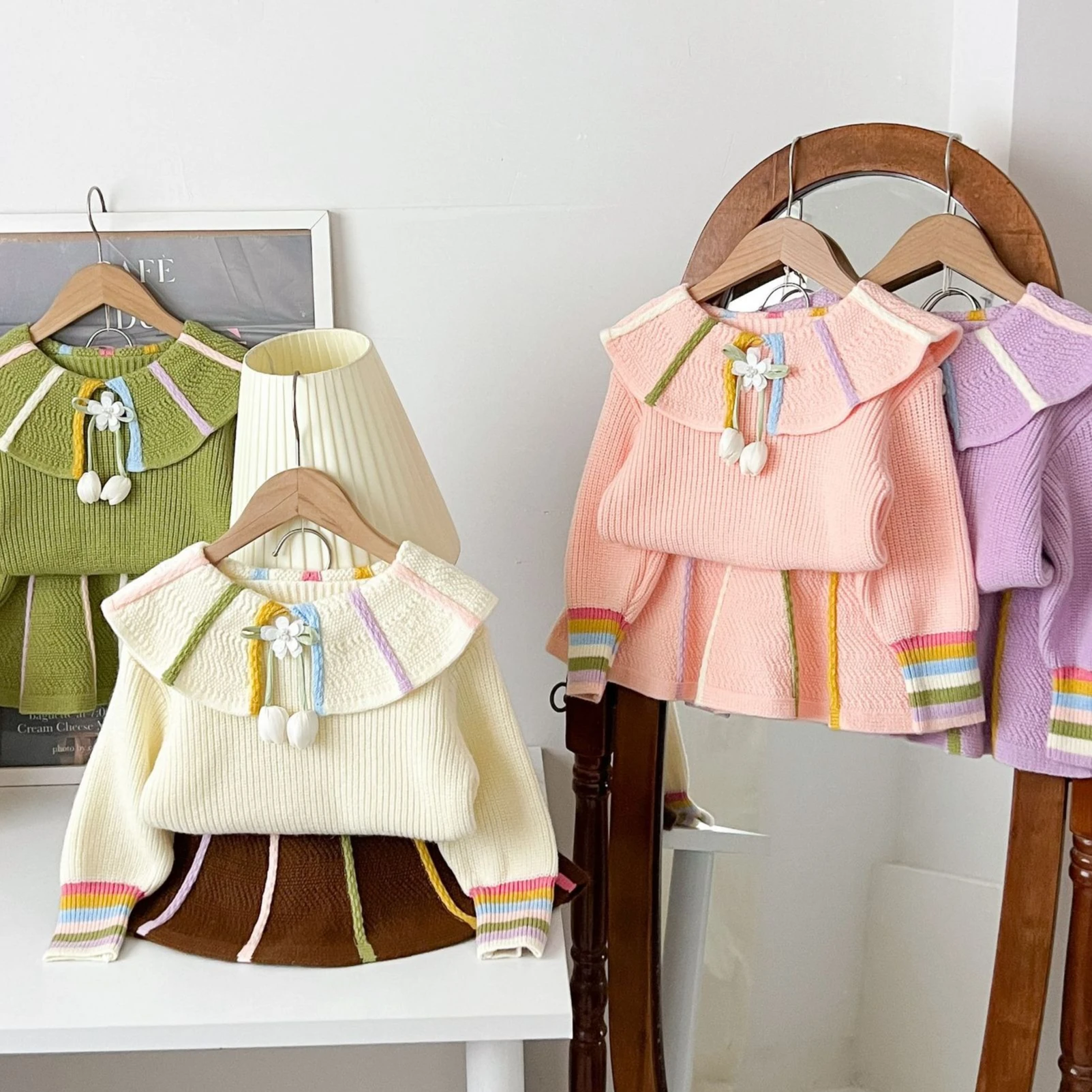 Baby Clothing Jumper - Meisjespak 2026 Lente en Herfst Nieuwe