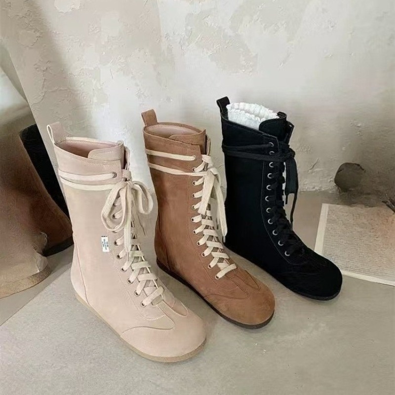 Soft Sole Booties - Mode binnen verhoging laarsjes herfst nieuwe
