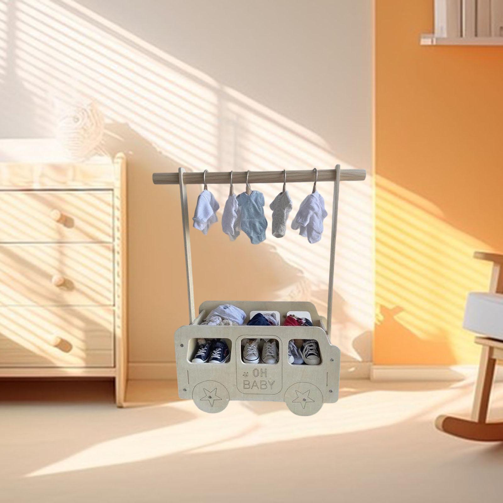 Baby Clothing Hanging Rack - Huisdier Kledingrek Baby Douche Krat Kast