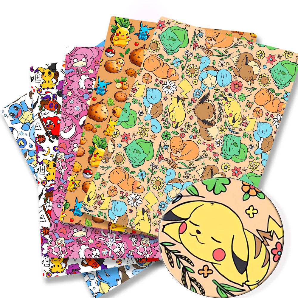 Baby Clothing In Japan - Pokemon Cartoon Fabric140*50cm Handgemaakte Naaien Patchwork