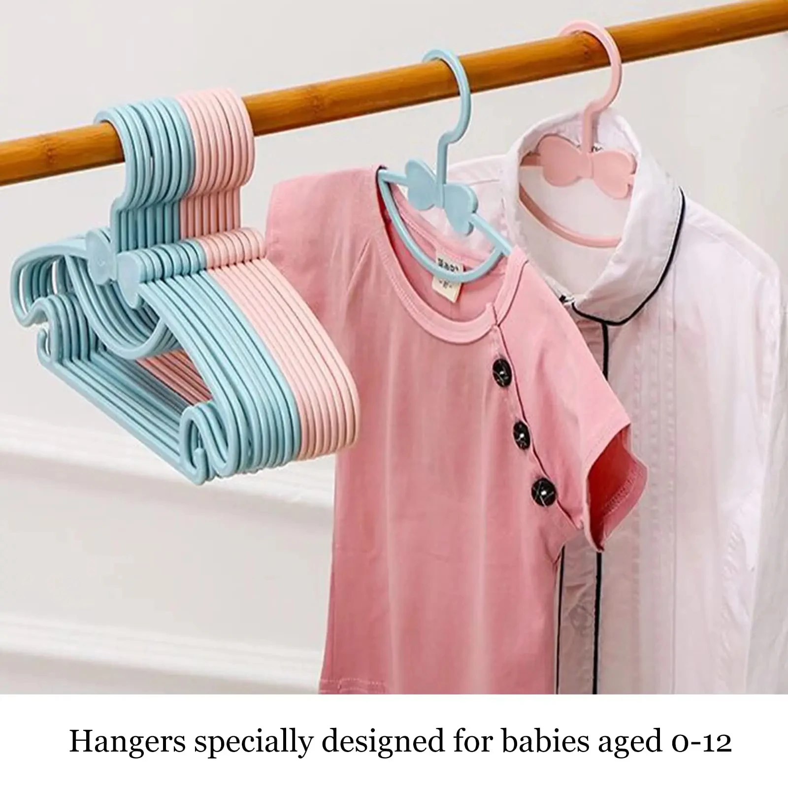Babyhangers 10 stuks Kinderkle - Baby Clothing Hanging Rack recensie en prijs