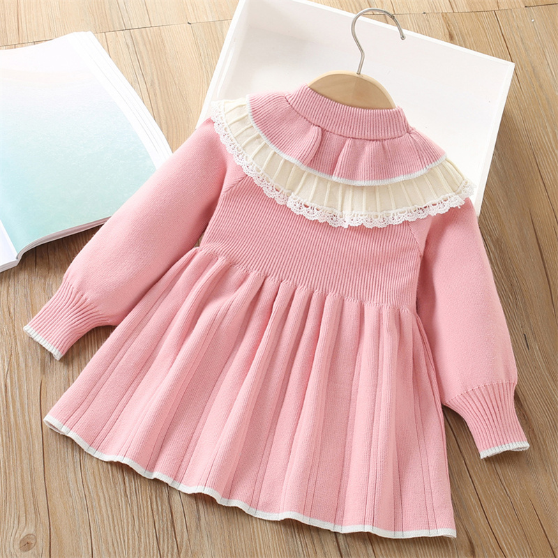 Baby meisjes gebreide jurk kin - Baby Clothing Jumper recensie en prijs