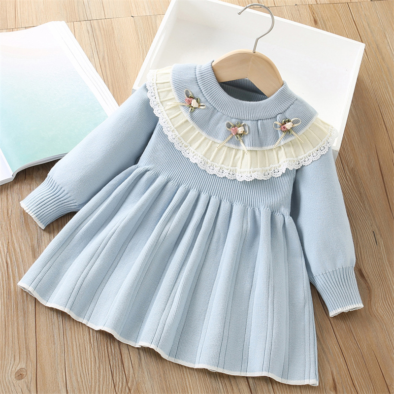 Baby meisjes gebreide jurk kin - Baby Clothing Jumper recensie en prijs
