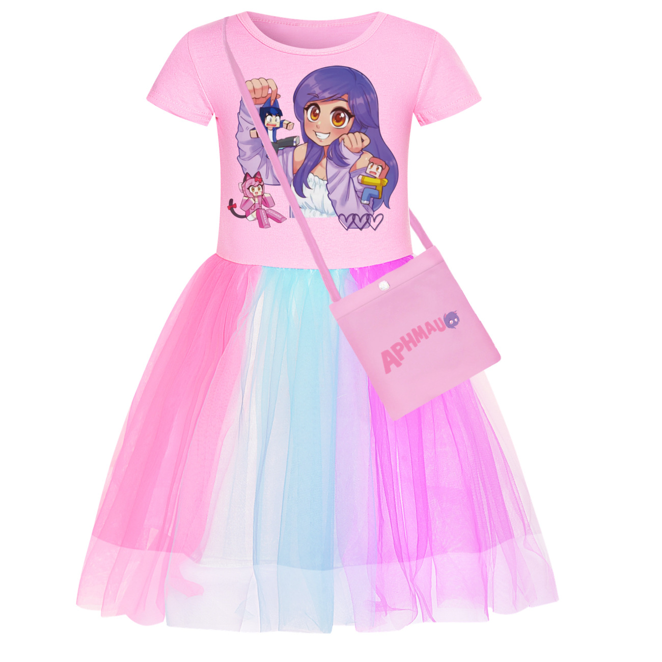 Aphmau Jurk Kinderen Leuke Kle - Baby Clothing Line recensie en prijs