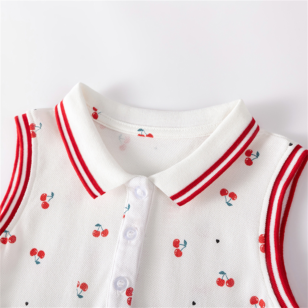 Mouwloze meisjesjurken met kra - Baby Clothing Line recensie en prijs