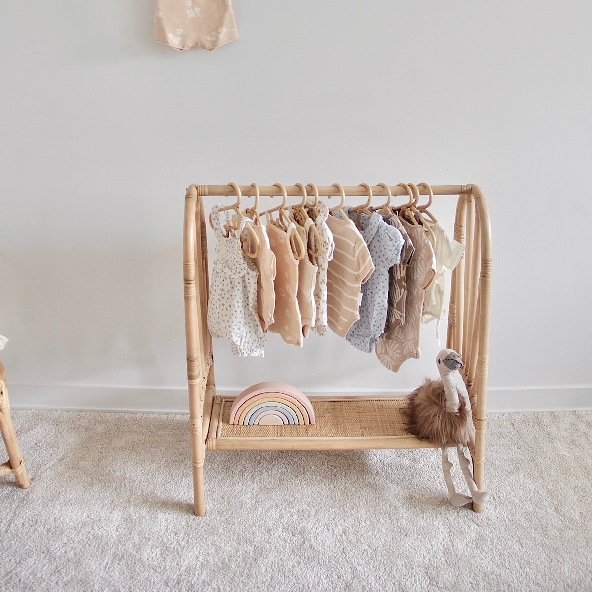 Decoratieve kleine hangers, ha - Baby Clothing Hanging Rack recensie en prijs