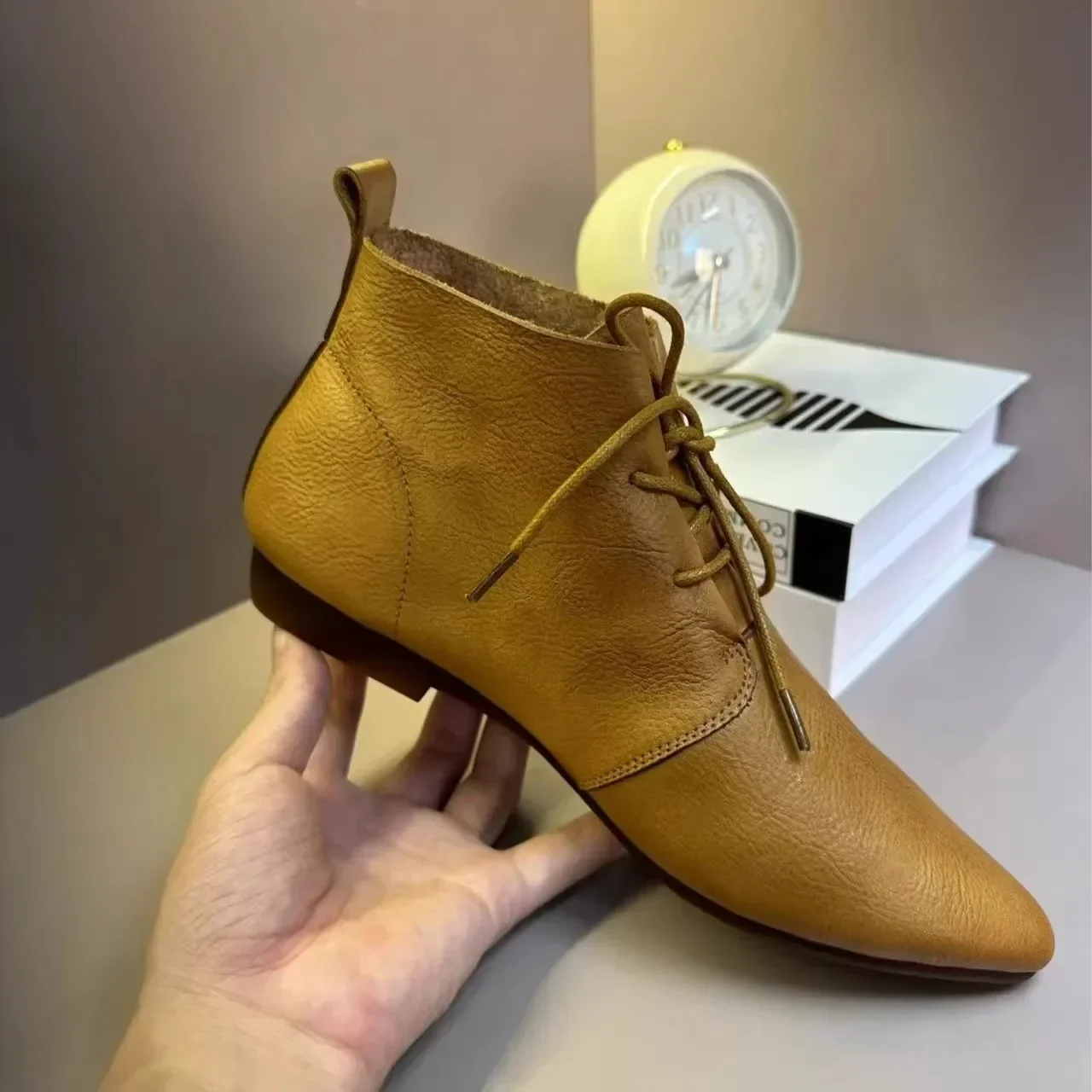 2024 Vrouwen Platte Korte Laar - Soft Sole Booties recensie en prijs