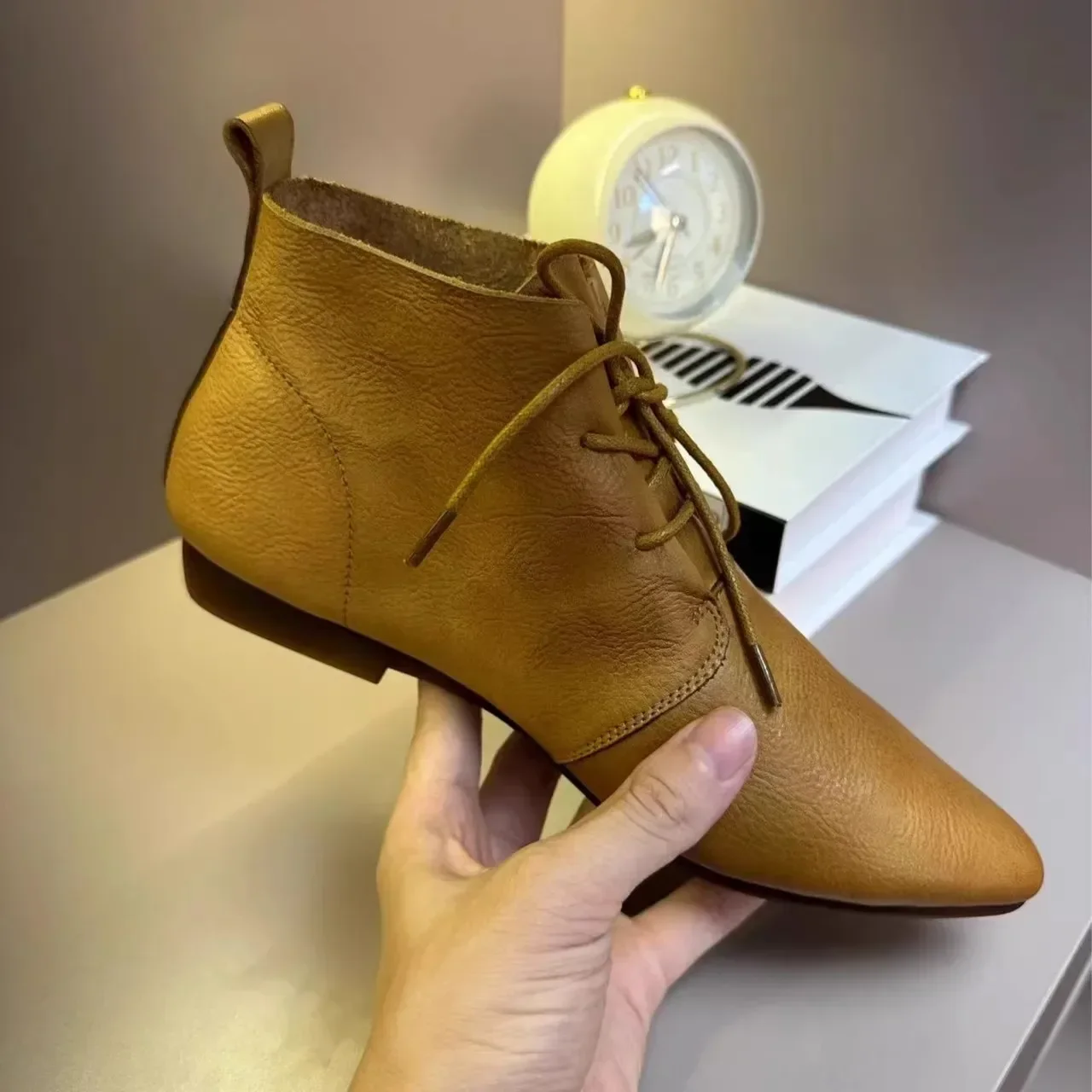2024 Vrouwen Platte Korte Laar - Soft Sole Booties recensie en prijs