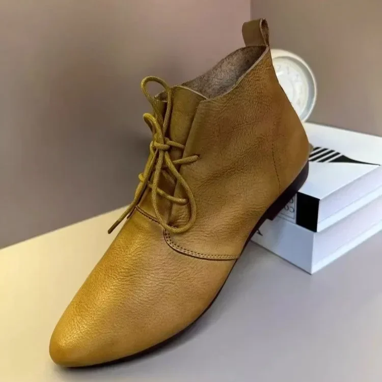 2024 Vrouwen Platte Korte Laar - Soft Sole Booties recensie en prijs