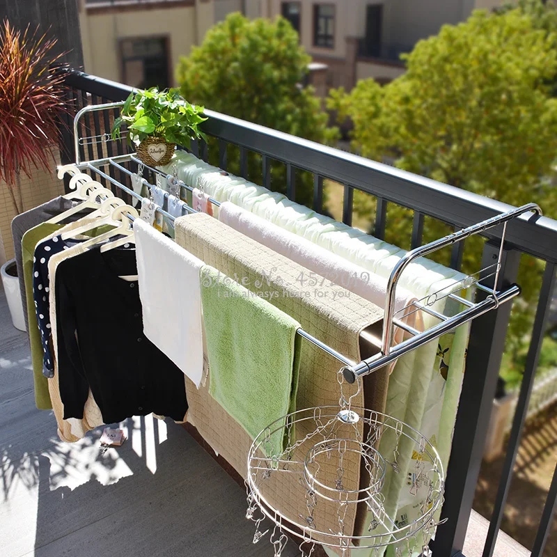 Uitschuifbaar Roestvrijstalen  - Baby Clothing Hanging Rack recensie en prijs