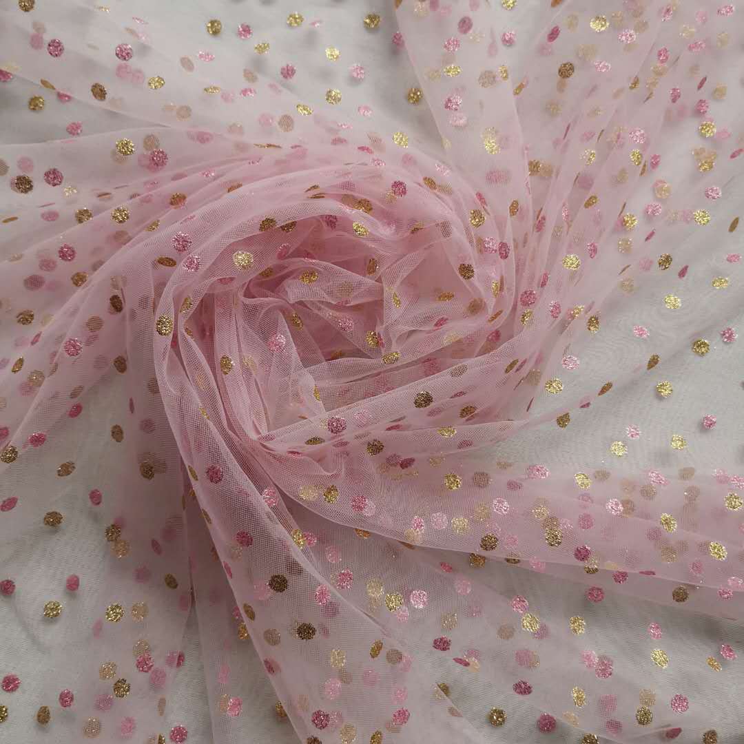 0,5M kleurrijke polka dot glit - Baby Clothing Organic recensie en prijs
