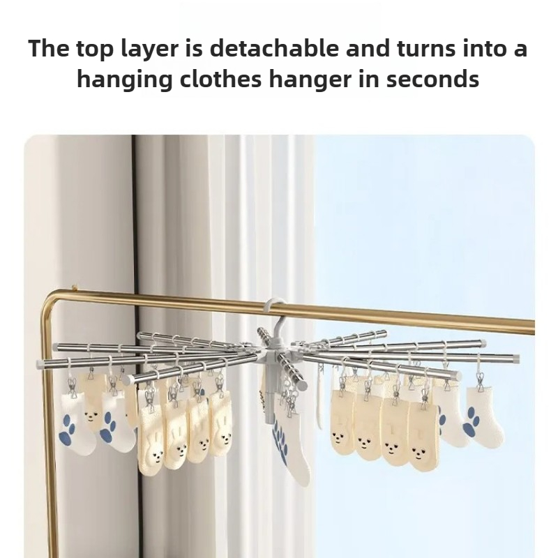 Babykleertjes Droogrek-Opvouwb - Baby Clothing Hanging Rack recensie en prijs