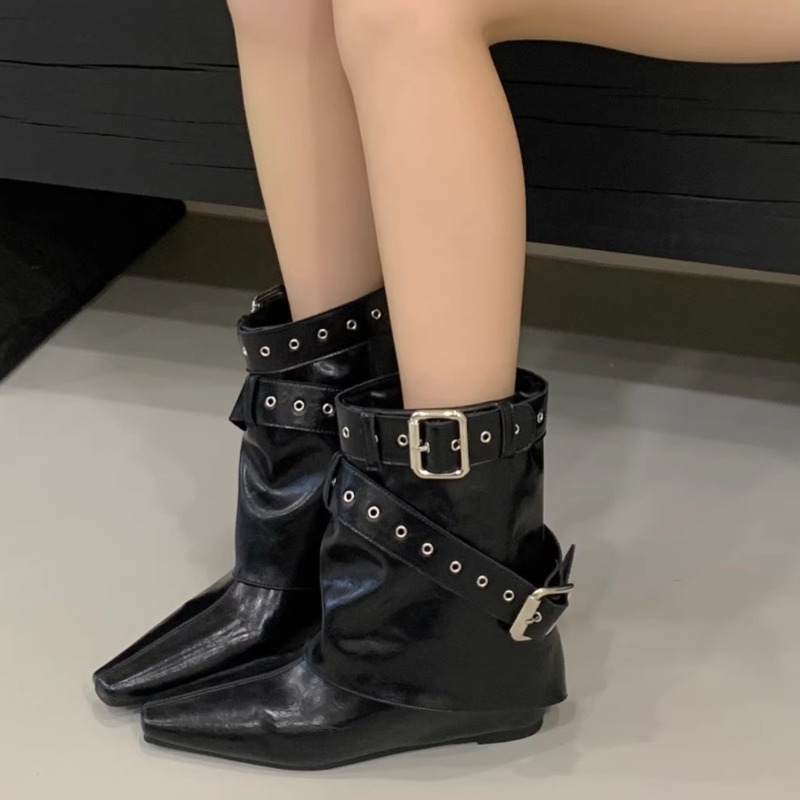 Riem Gesp Mouw Lage Hak Laarze - Soft Sole Booties recensie en prijs